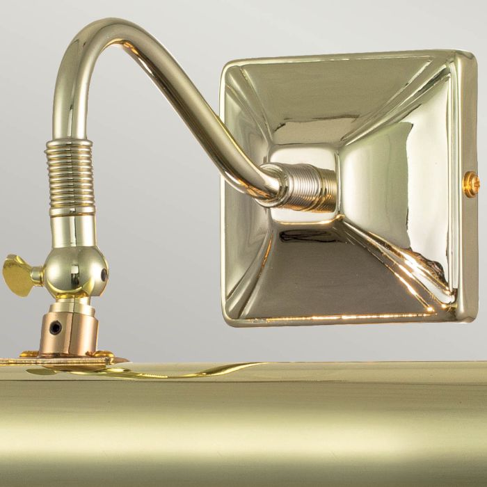 Picture 36cm Messing Fra Elstead Lighting - En enkel serie stilfulde og elegante billedlamper i en poleret messingfinish.