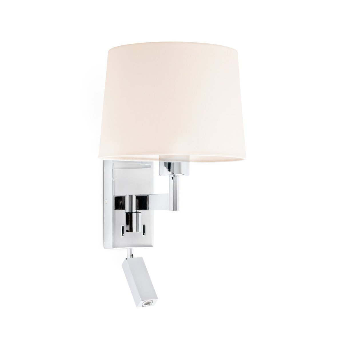 Artis 40cm Sølv læselampe Fra Faro Barcelona - Artis er en tidl&oslash;s og sofistikeret lampe, der ogs&aring; er perfekt til hotelmilj&oslash;er.