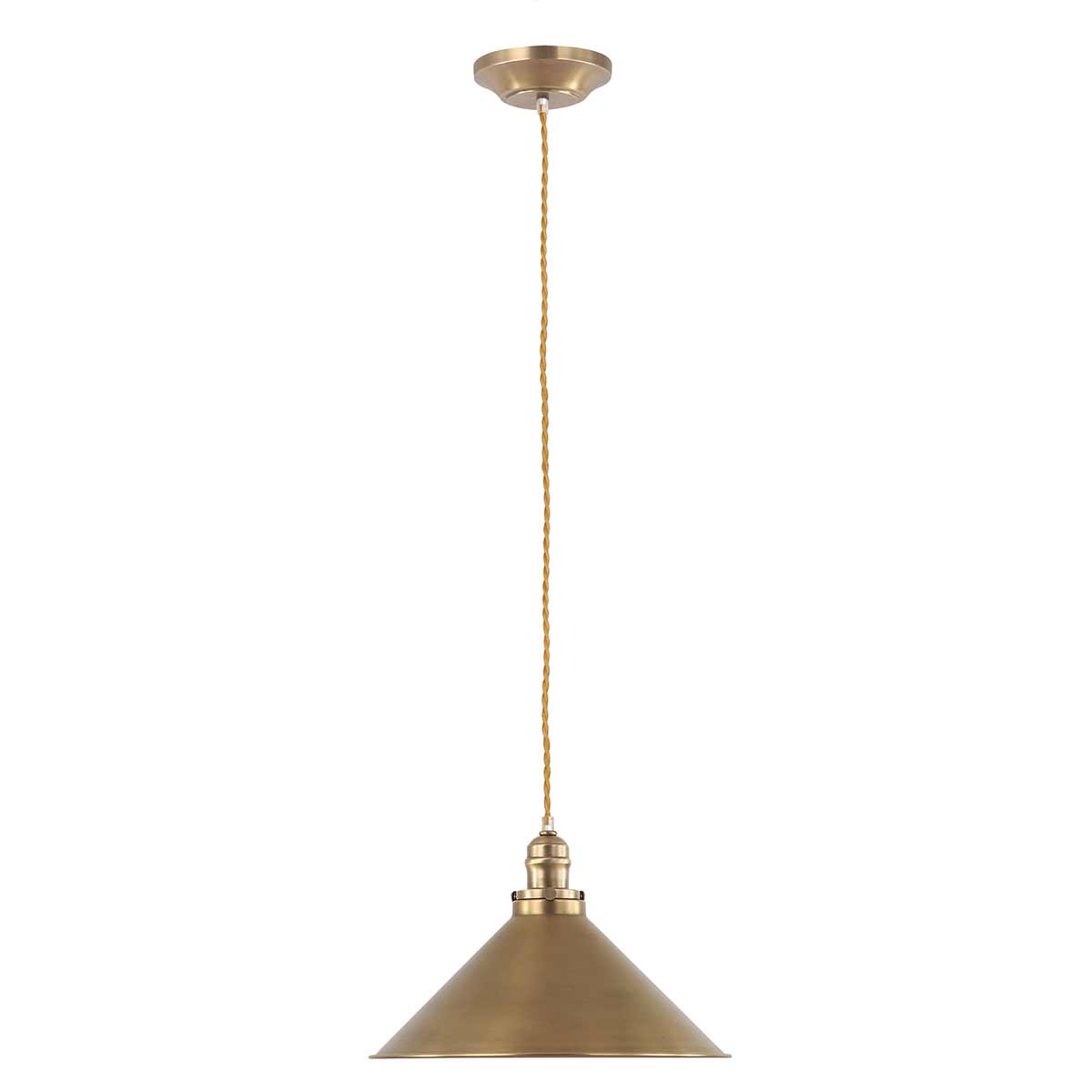 Provence Ø37 Antik messing loftslampe Fra Elstead Lighting - Med sit tidløse og funktionelle design er Provence en perfekt tilføjelse til både moderne og klassiske interiører.