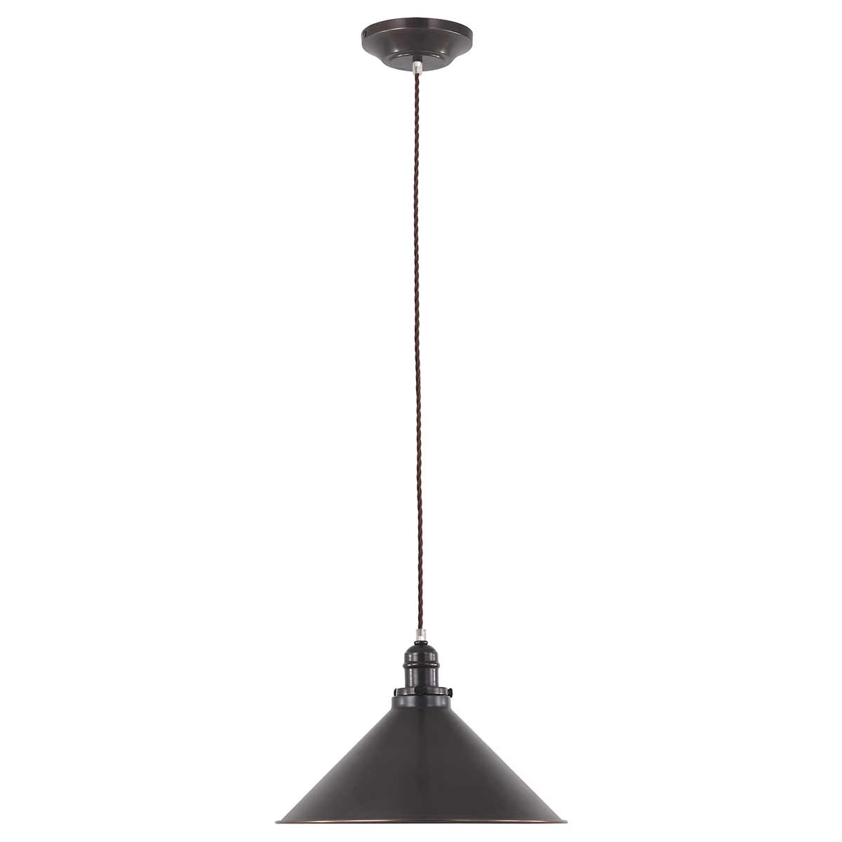 Provence Ø37 Antik bronze loftslampe Fra Elstead Lighting - Med sit tidløse og funktionelle design er Provence en perfekt tilføjelse til både moderne og klassiske interiører.