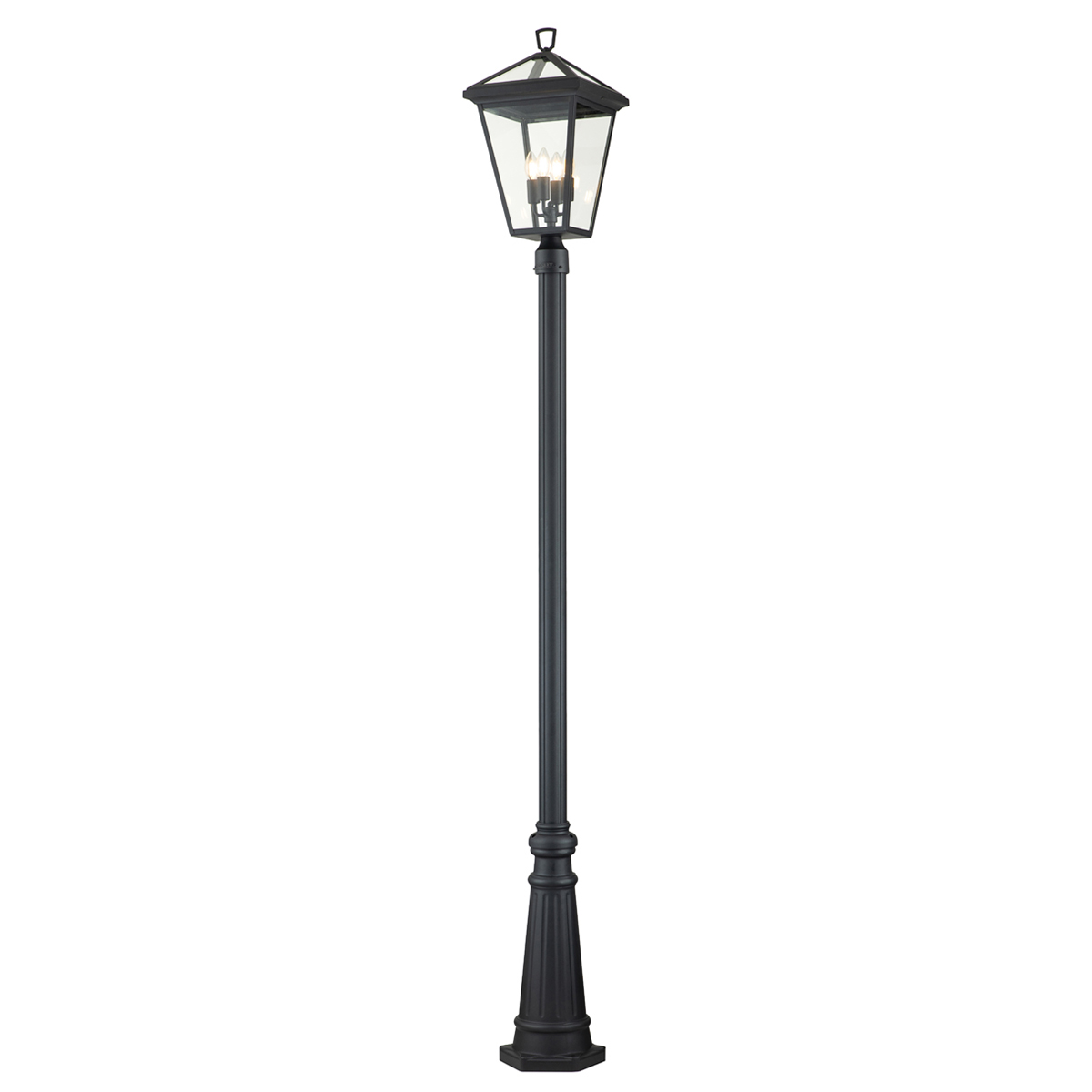 Alford Place 250cm Sort lygtepæl Fra Elstead Lighting - Alford Place &auml;r en stilren och klassisk lyktstolpe&nbsp;som ger din entr&eacute; eller tr&auml;dg&aring;rd en elegant touch.