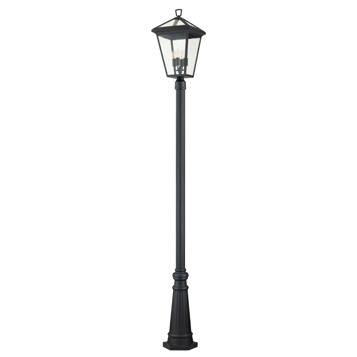 Alford Place 250cm Sort lygtepæl Fra Elstead Lighting - Alford Place &auml;r en stilren och klassisk lyktstolpe&nbsp;som ger din entr&eacute; eller tr&auml;dg&aring;rd en elegant touch.