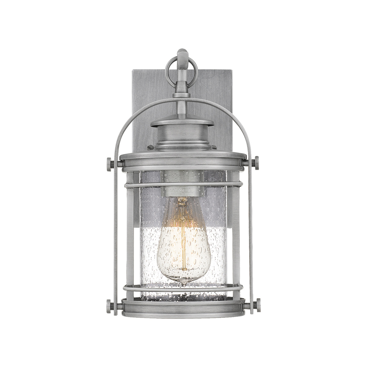 Booker 28cm Aluminium udendørslampe Fra Elstead Lighting - Booker &auml;r en stilfull och robust fasadlampa med en design inspirerad av klassiska marina lanternor.