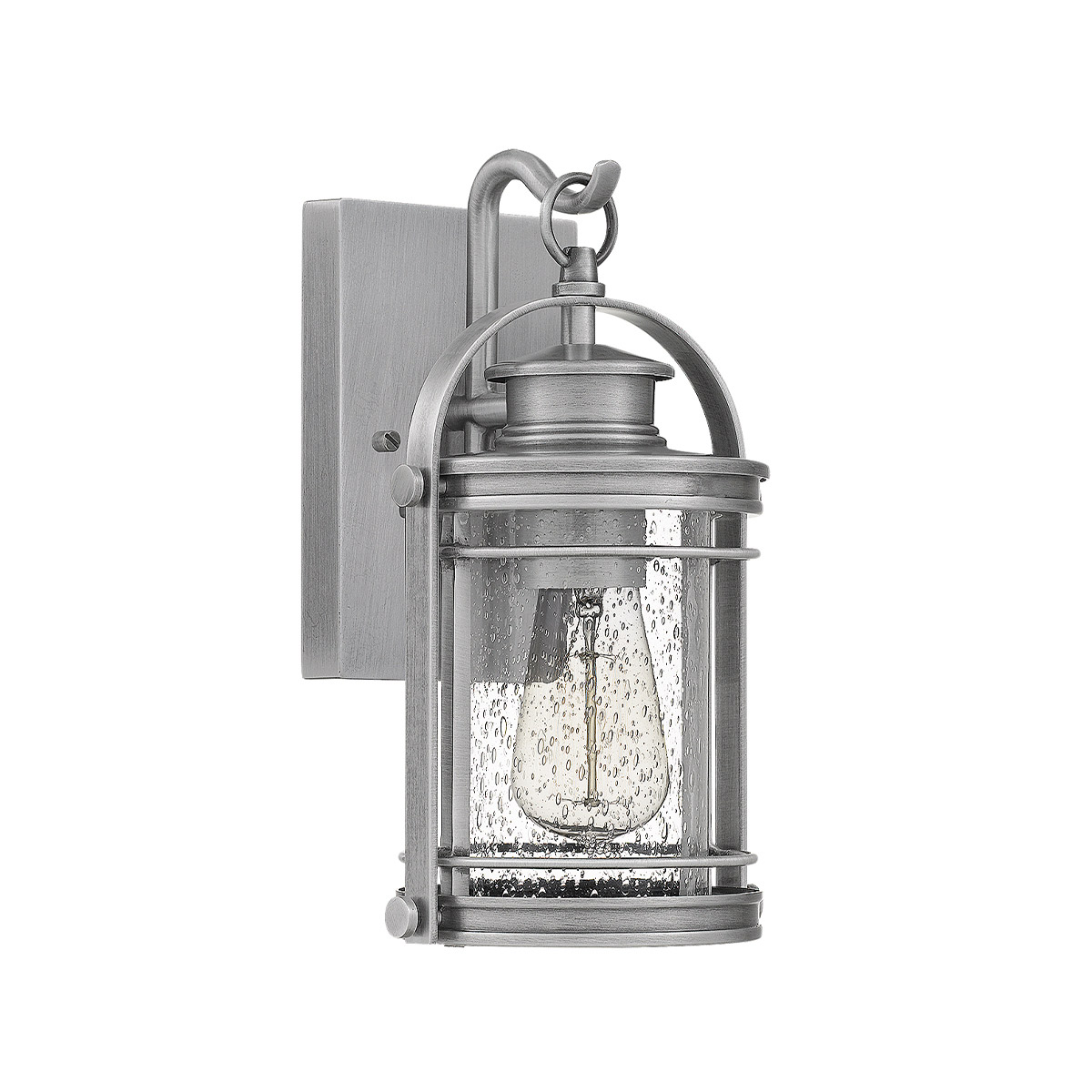 Booker 28cm Aluminium udendørslampe Fra Elstead Lighting - Booker &auml;r en stilfull och robust fasadlampa med en design inspirerad av klassiska marina lanternor.