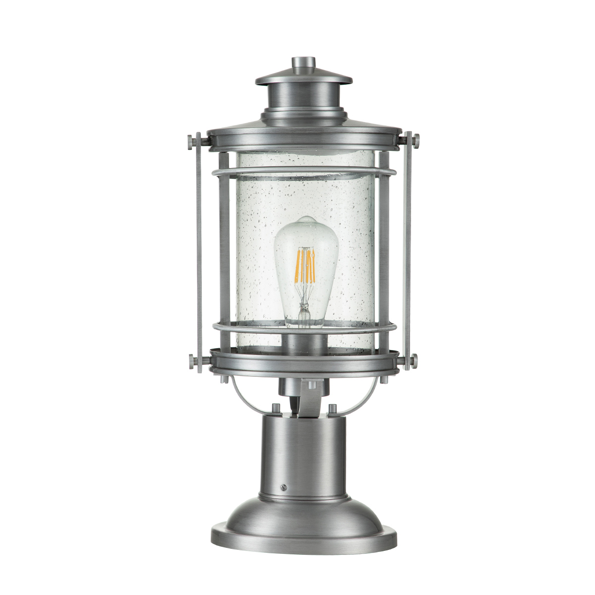 Booker 47cm Aluminium Fra Elstead Lighting - Booker &auml;r en stilfull och robust portlykta med en design inspirerad av klassiska marina lanternor.