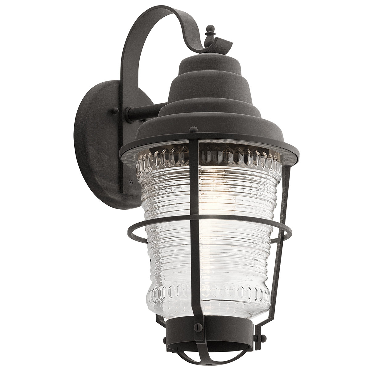 Chance Harbor 55cm Zink udendørslampe Fra Elstead Lighting - Chance Harbor &auml;r en klassisk och robust fasadlampa med en design inspirerad av maritim stil.