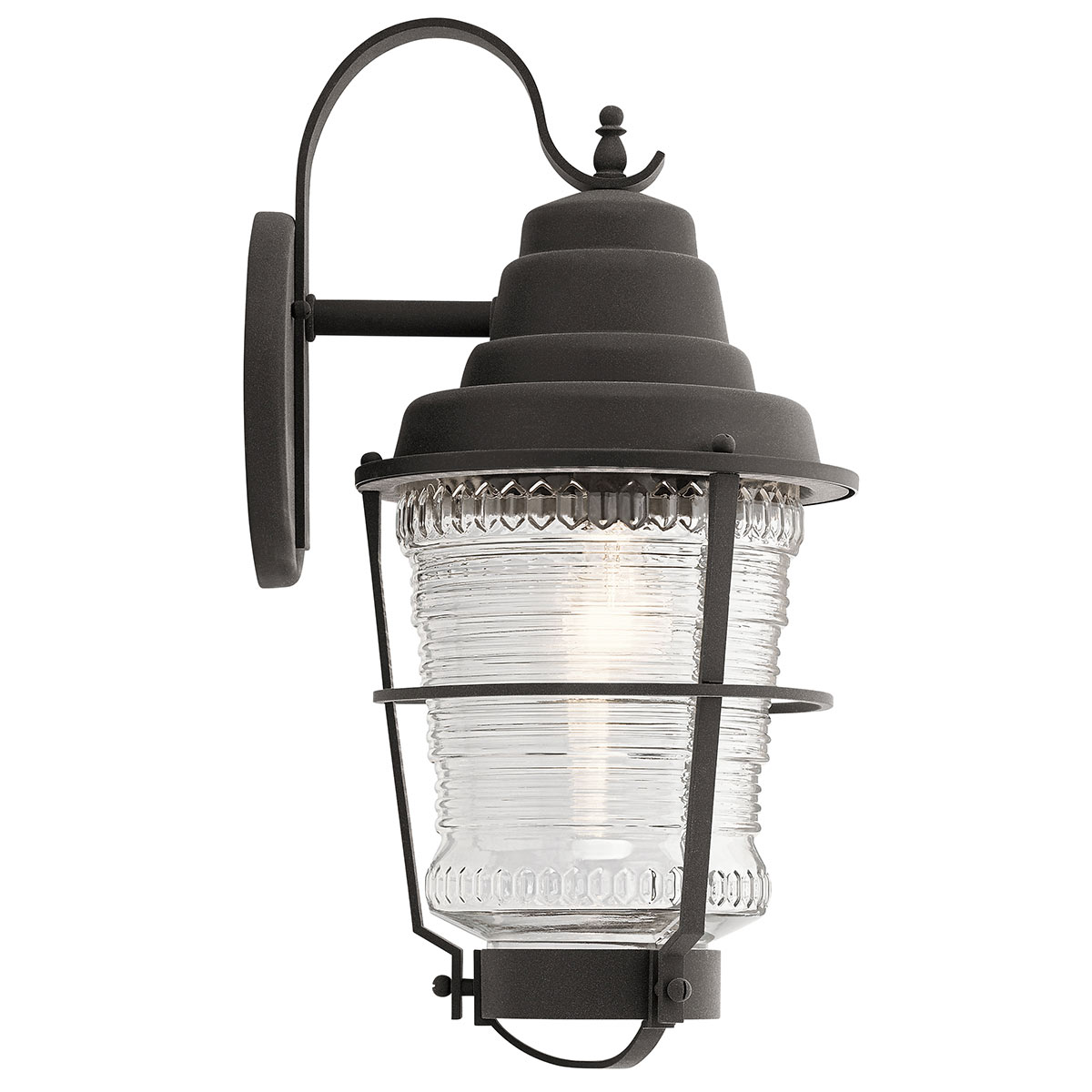 Chance Harbor 55cm Zink udendørslampe Fra Elstead Lighting - Chance Harbor &auml;r en klassisk och robust fasadlampa med en design inspirerad av maritim stil.