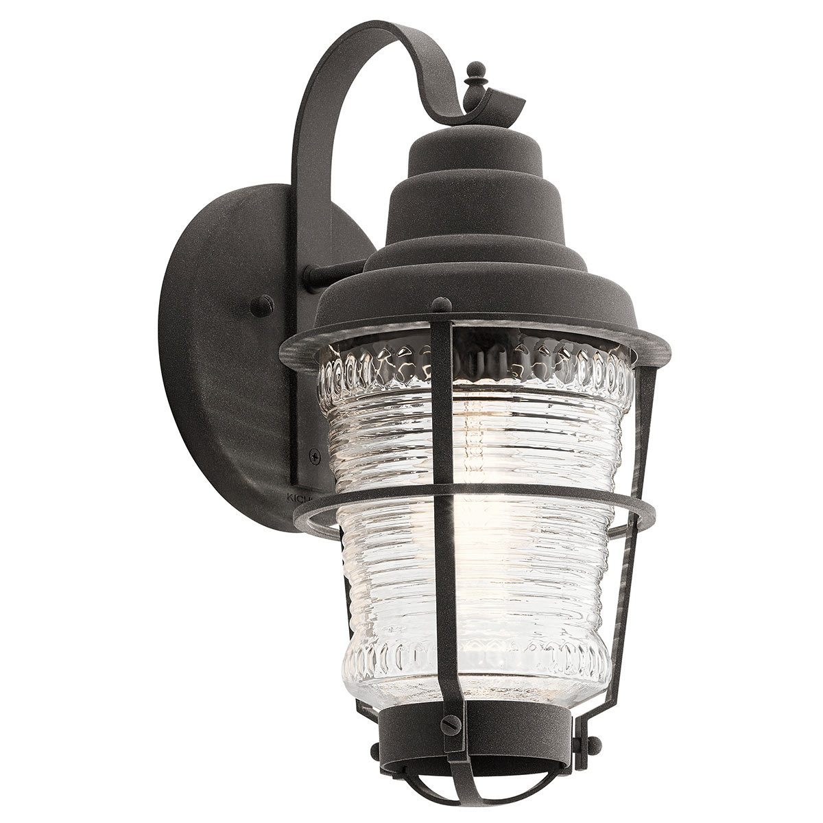Chance Harbor 37cm Zink udendørslampe Fra Elstead Lighting - Chance Harbor &auml;r en klassisk och robust fasadlampa med en design inspirerad av maritim stil.