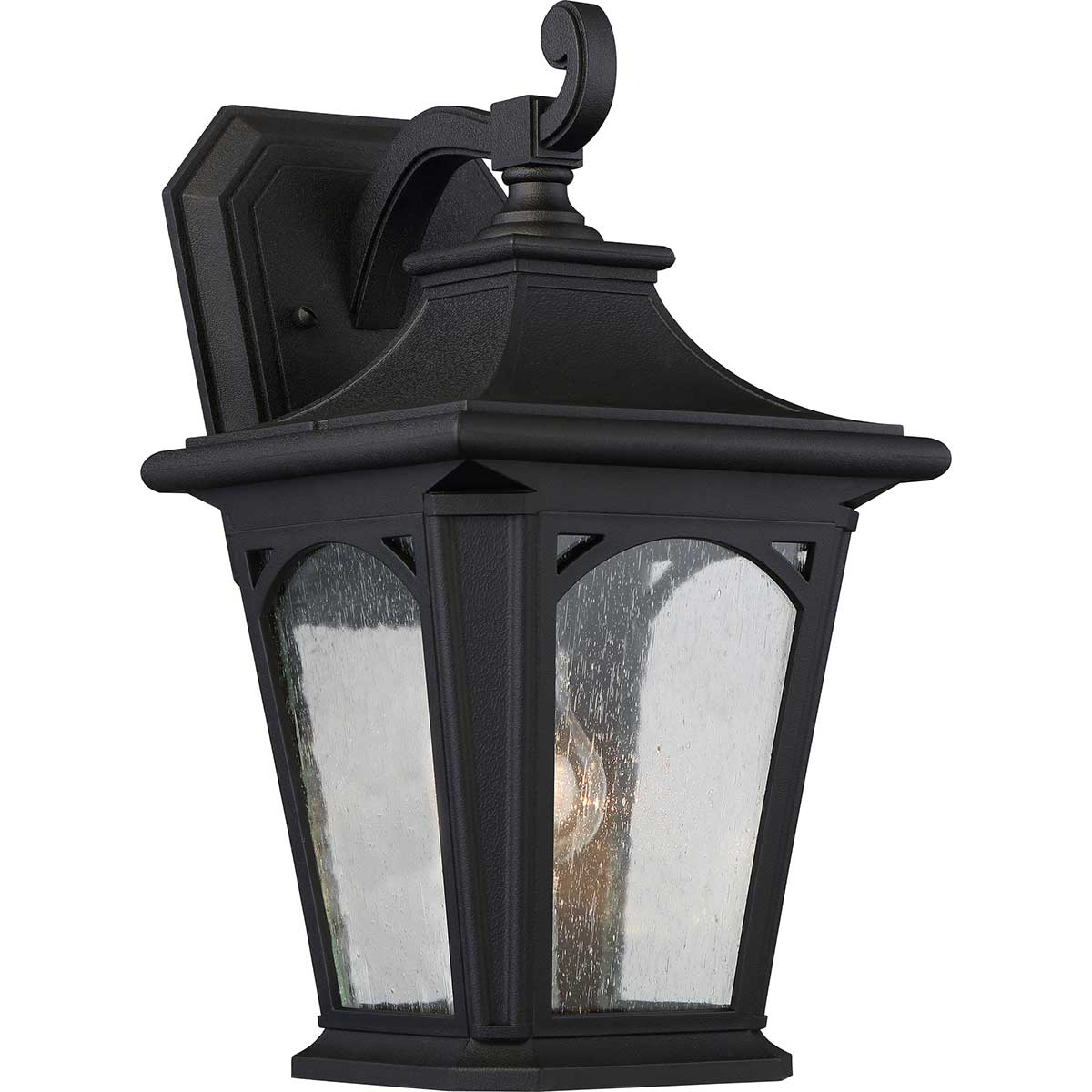 Bedford Sort udendørslampe Fra Elstead Lighting - Bedford-lampen er lavet af et kompositmateriale og er bygget til at modstå ekstreme temperaturer, både høje og lave.