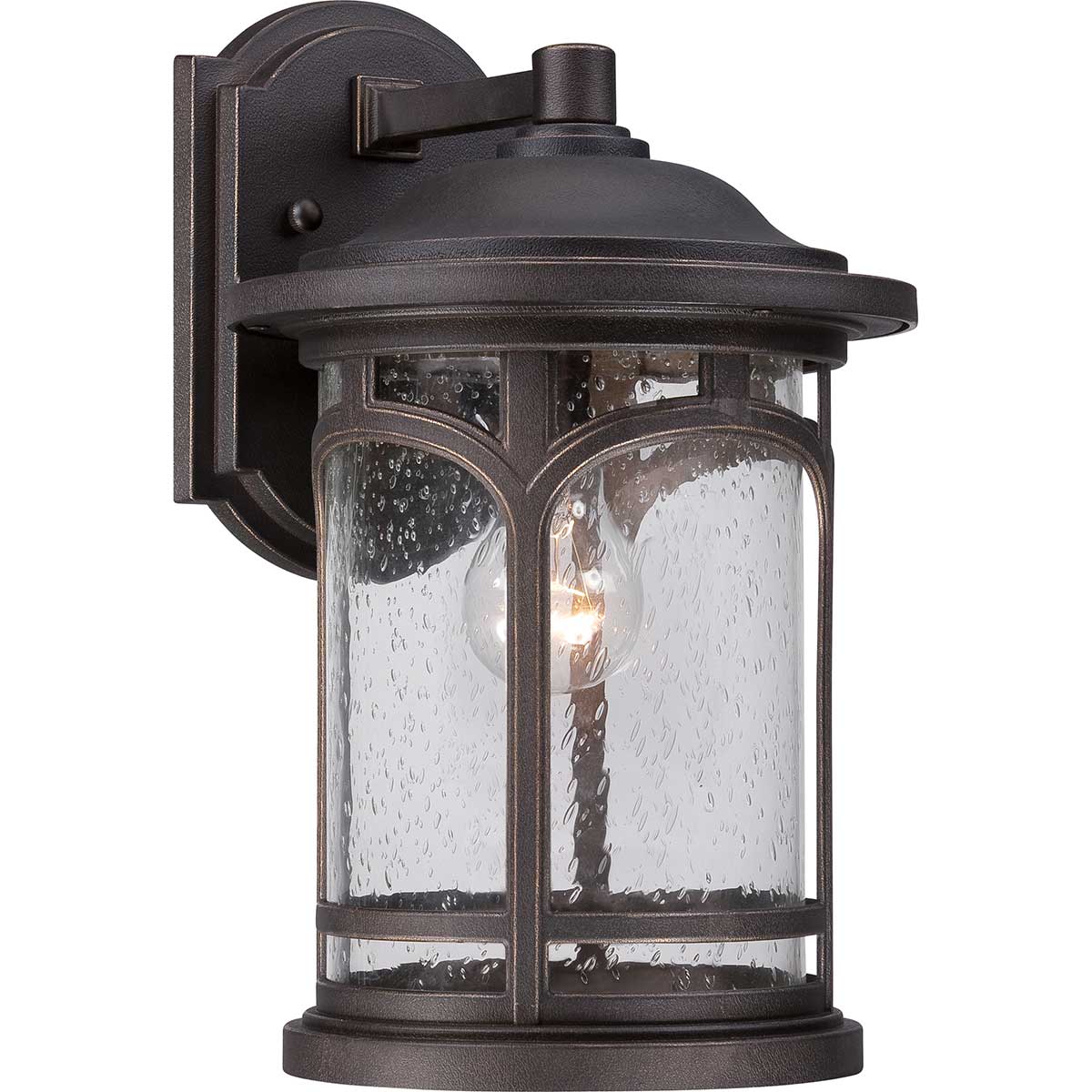 Marblehead Bronze udendørslampe Fra Elstead Lighting - Marblehead væglampen i bronze har et robust og maskulint design, der er perfekt til udendørs brug.