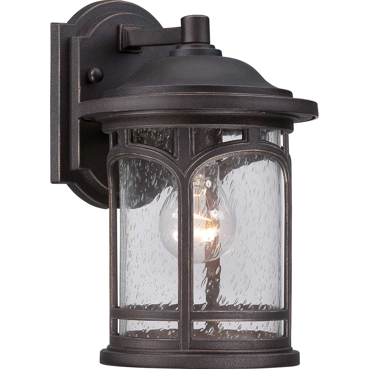 Marblehead Bronze udendørslampe Fra Elstead Lighting - Marblehead væglampen i bronze har et robust og maskulint design, der er perfekt til udendørs brug.
