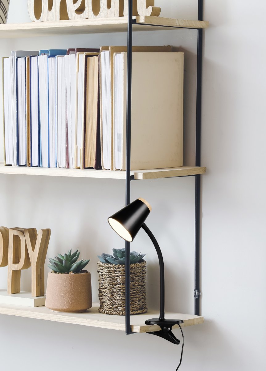 Pongo Sort klemmelampe Fra Trio Lighting - 