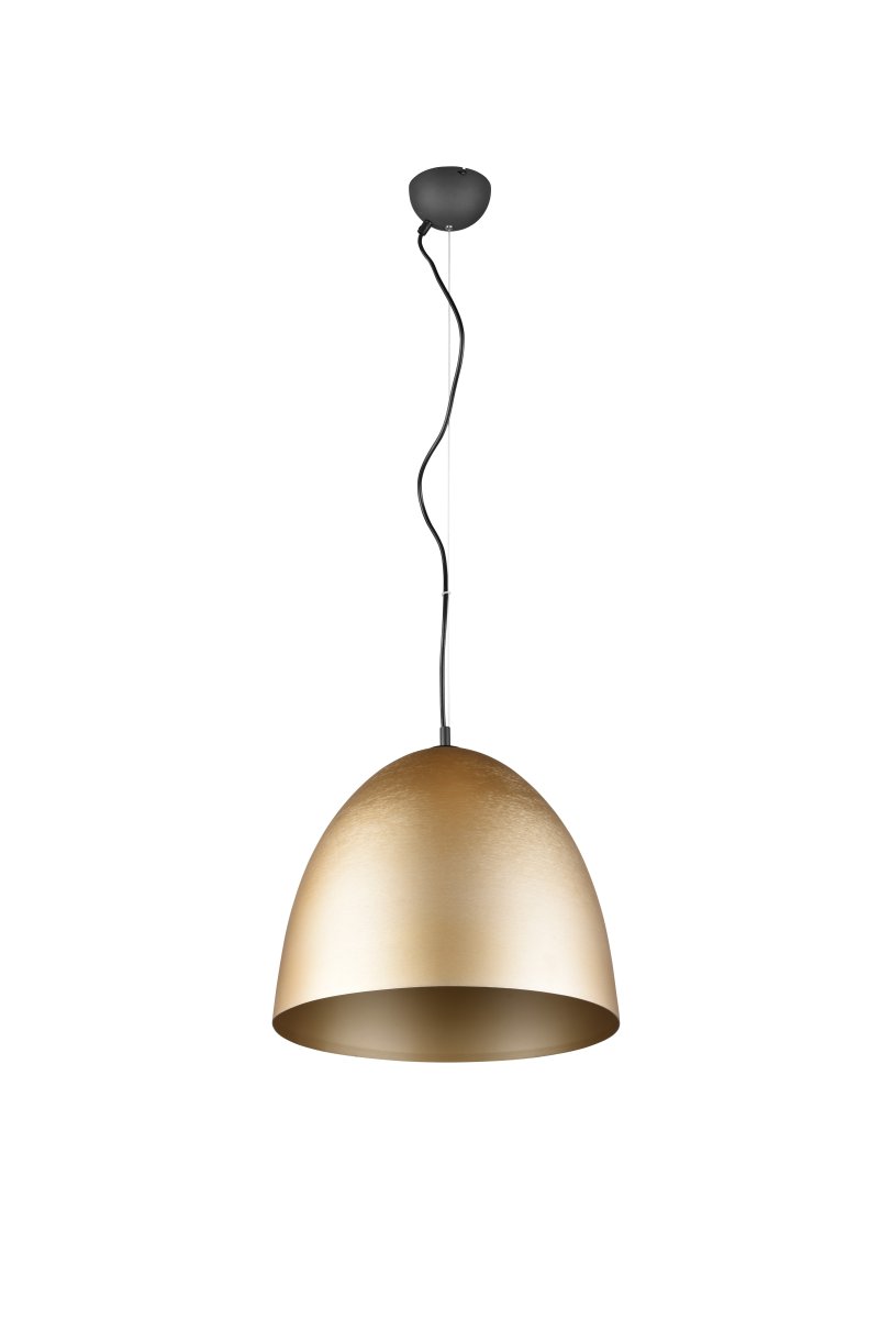 Tilda Ø40 Mat messing loftslampe Fra Trio Lighting - Tilda loftpendlen kombinerer elegance og modernitet i et stilfuldt design, der tiltrækker opmærksomhed i alle rum.