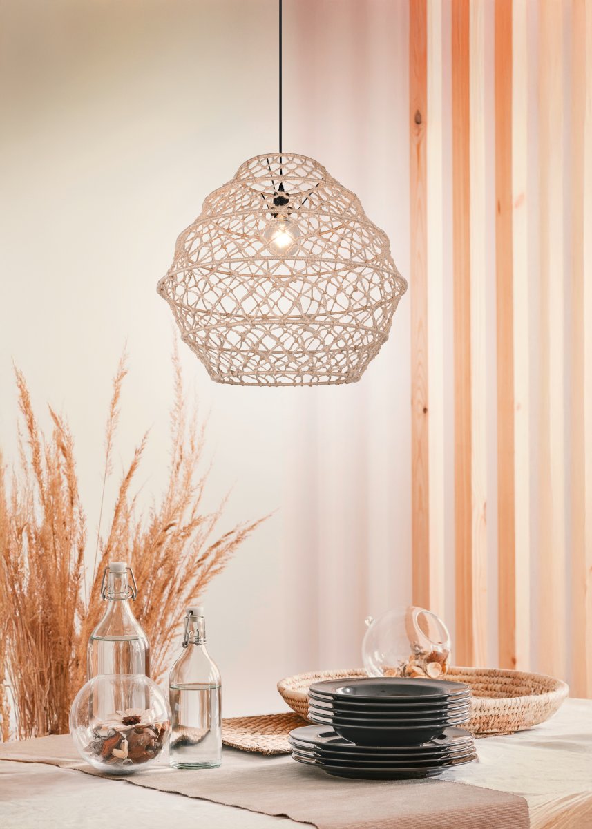Hive Ø60 Natur loftslampe Fra Trio Lighting - 