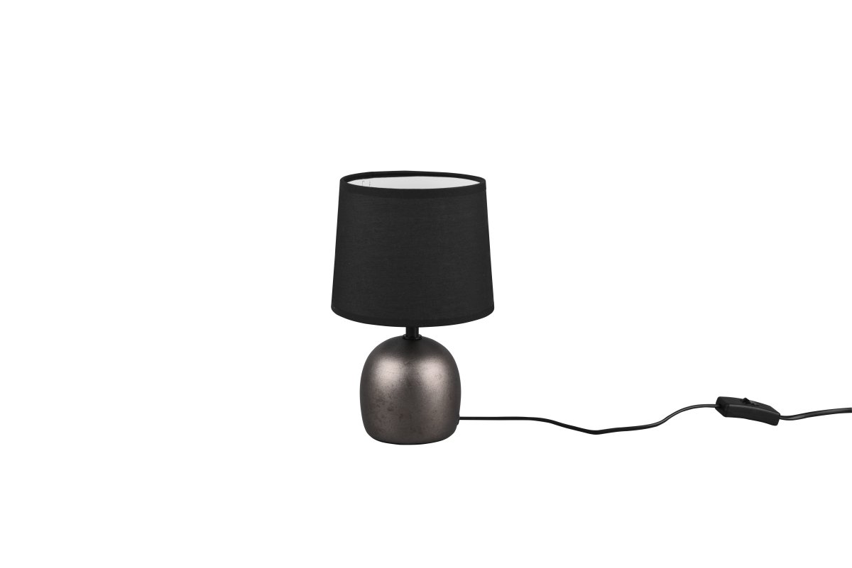 Malu 26cm Antik nikkel bordlampe Fra Trio Lighting - 