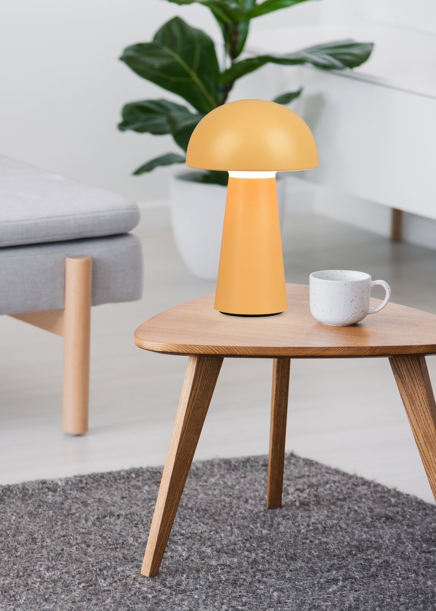Lennon 22cm Guld bærbar Fra Trio Lighting - Med energieffektiv LED-teknologi sparer du op til 80 % på energiomkostningerne og bidrager til et bæredygtigt miljø.