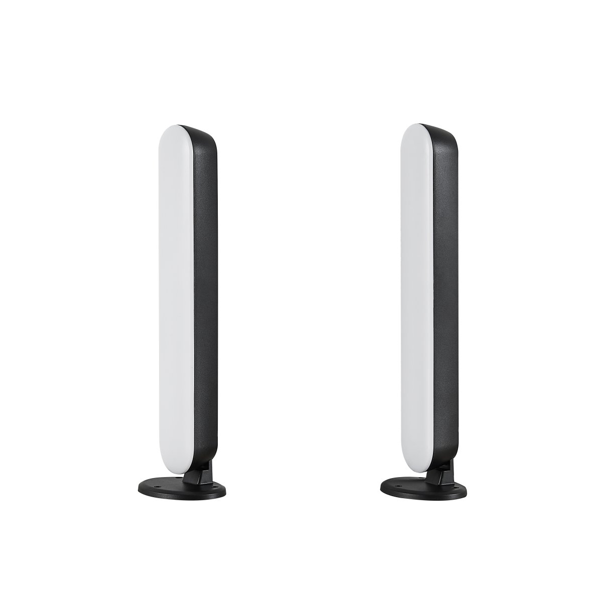 Game 28cm Sort bordlampe Fra Trio Lighting - Dynamic Light-funktionen skaber en magisk atmosfære med forprogrammerede lysscenarier i både flerfarvet og monokromt lys.