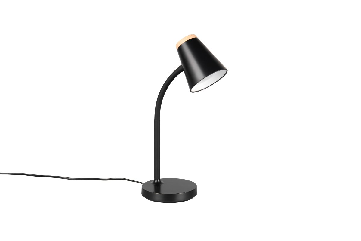 Pongo 36cm Sort skrivebordslampe Fra Trio Lighting - 