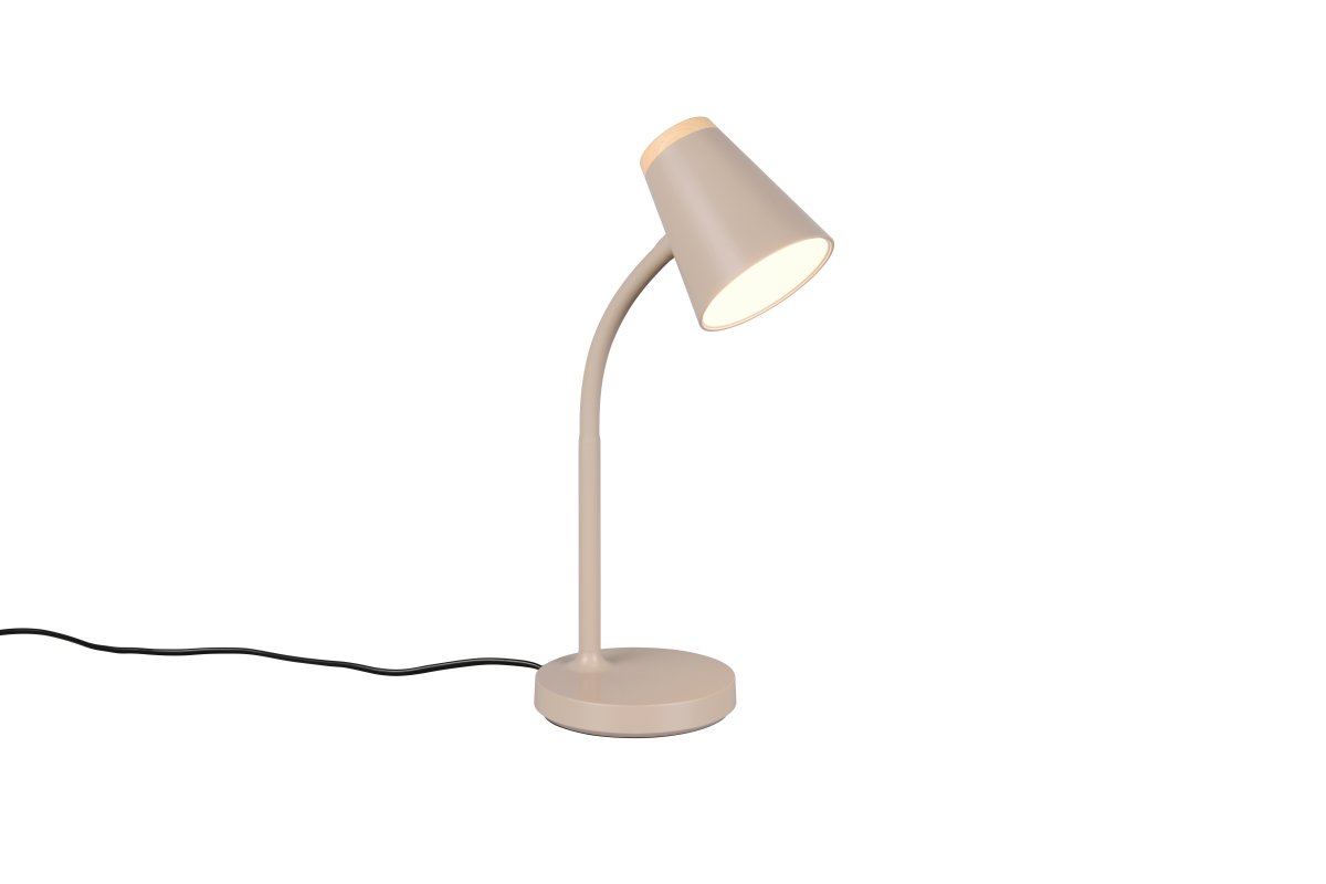 Pongo 36cm Beige skrivebordslampe Fra Trio Lighting - 
