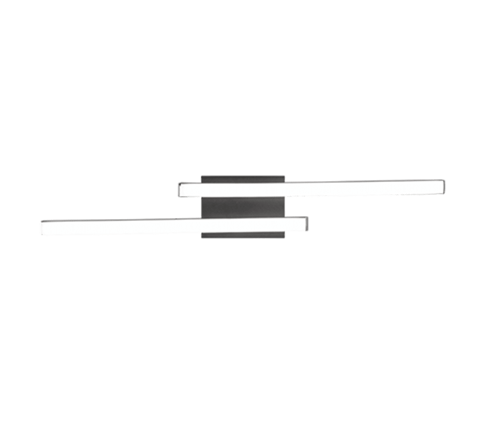 Route 56cm Sort plafond Fra Trio Lighting - 