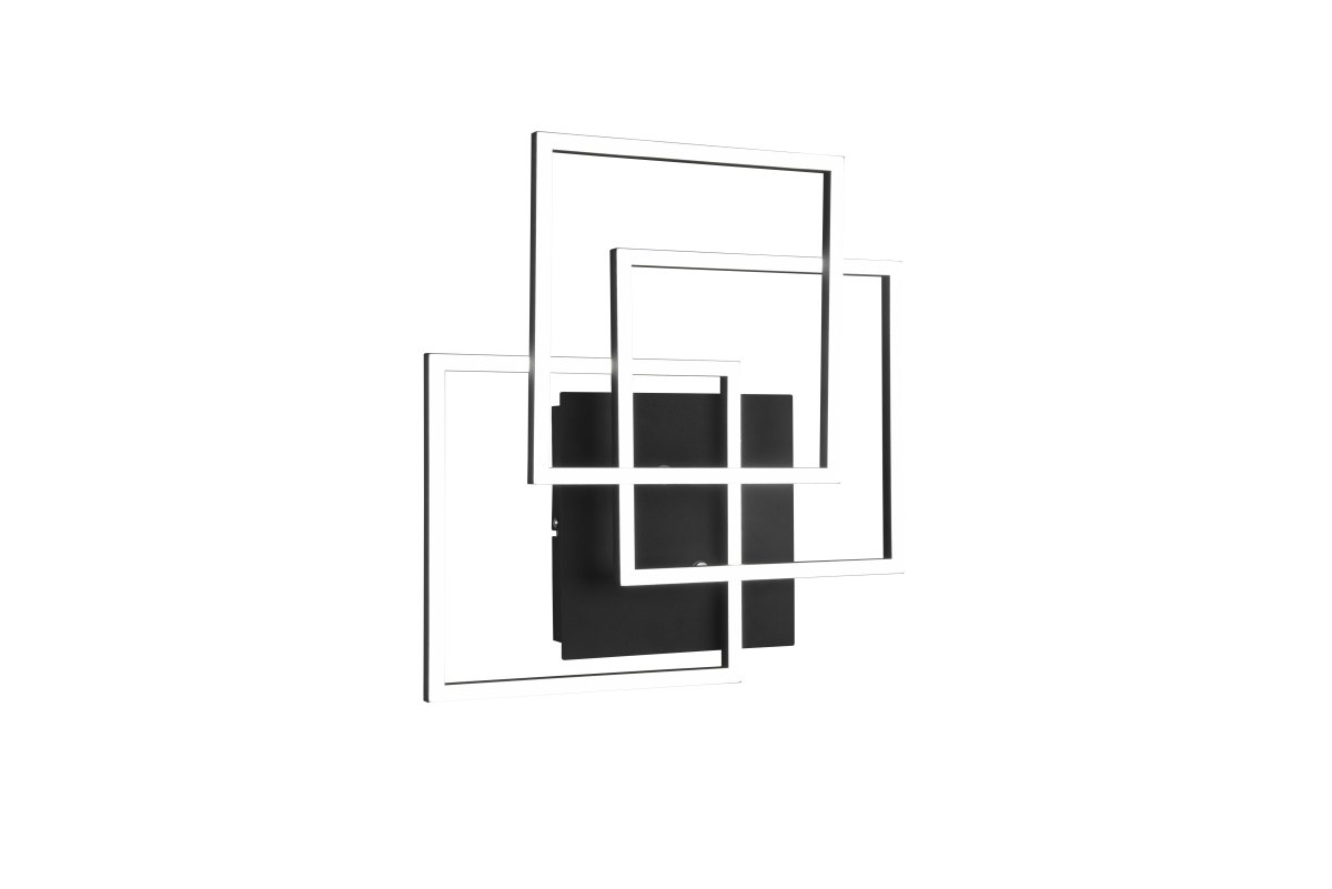 Mobile 42cm Sort plafond Fra Trio Lighting - Det minimalistiske design i mat sort gør denne lampe til et alsidigt interiørelement, der smelter ind i mange forskellige stilarter, samtidig med at den tilbyder moderne elegance og funktion.