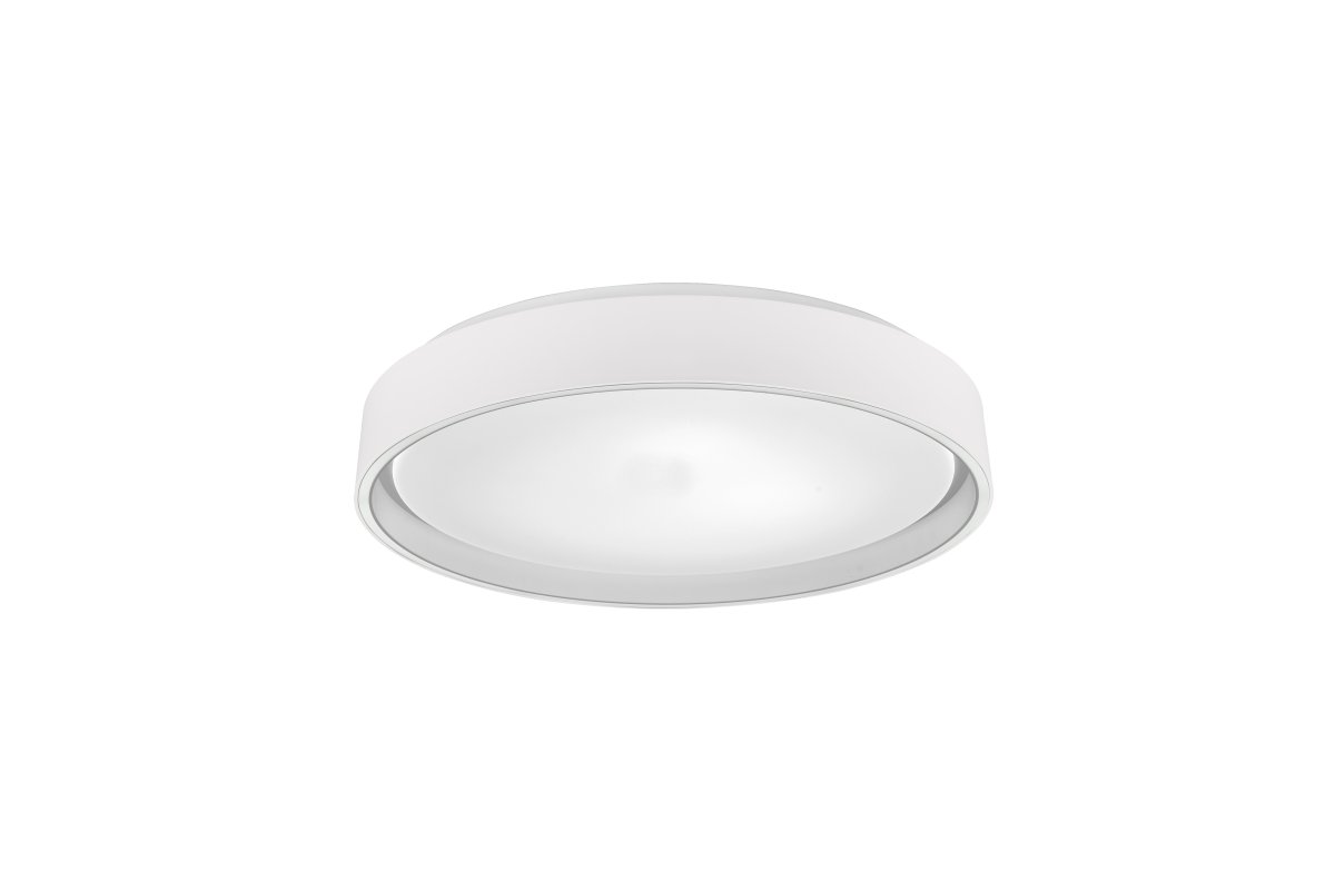 Felis Ø40 Hvid plafond Fra Trio Lighting - Det enkle, men stadig tiltalende udseende er et af højdepunkterne, som Felis har at byde på.
