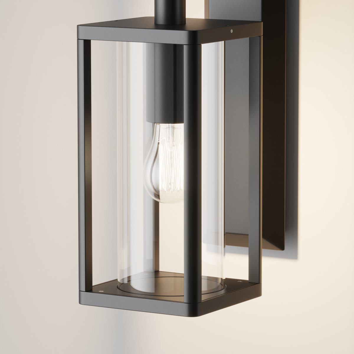 Cell Grafit udendørslampe Fra Maytoni - Med sit åbne design og robuste metalramme spreder den et varmt og indbydende lys, der er perfekt til både indendørs og udendørs miljøer.