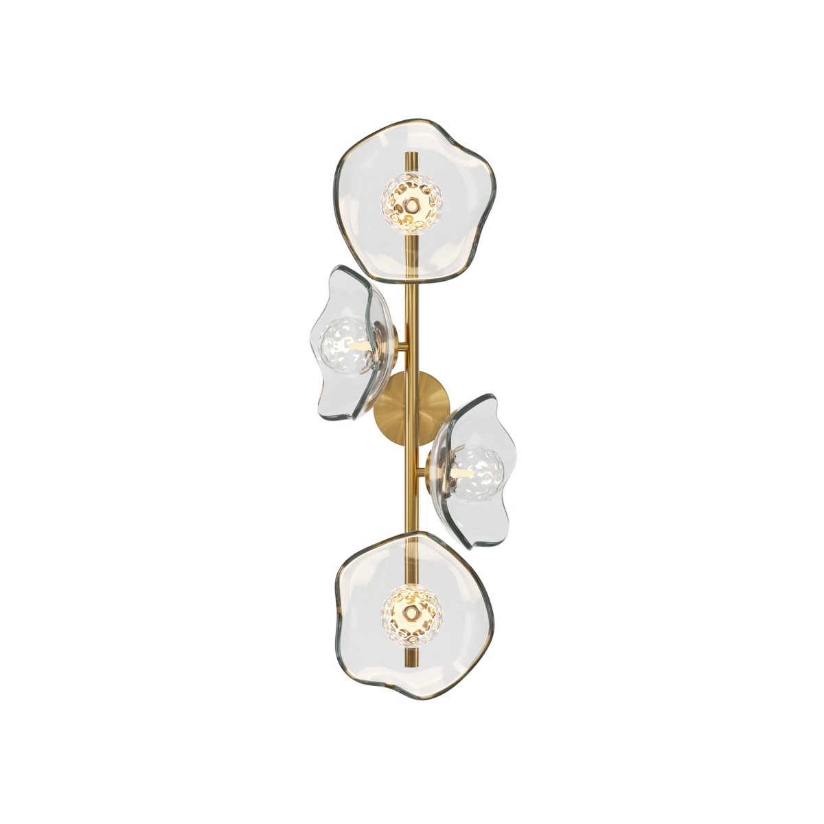 Miracle 4 Messing væglampe Fra Maytoni - &aring;rhundrede og kombinerer orientalske kunstneriske teknikker med vestlig art deco-stil.