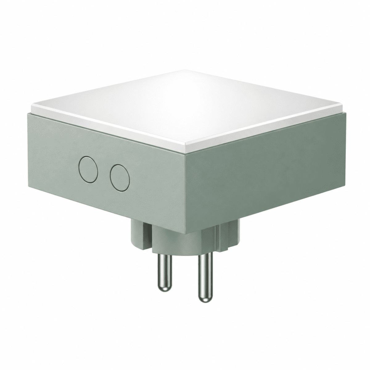 LAMP 1 - EU Grøn Fra Avolt - Denne praktiske lille lampe tilsluttes direkte til stikkontakten (230V) og er perfekt som natlampe eller stemningsbelysning i gangen, sovev&aelig;relset eller andre rum, hvor du &oslash;nsker et bl&oslash;dt lys.