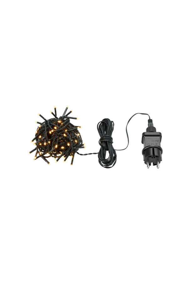 Lyskæde Shine 12m Grøn Fra Markslöjd - Simpel 12m lang lysstreng med 120 dioder.