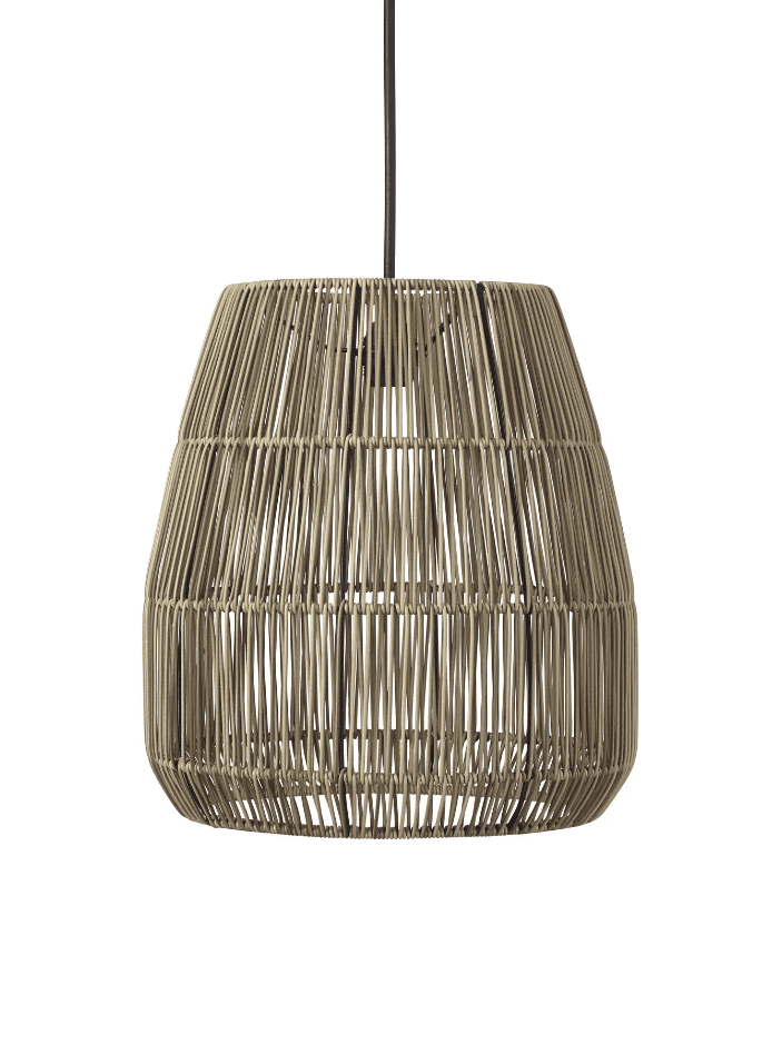 Saigon Ø38 Grå loftslampe Fra PR Home - 1,2m med E27 lampeholder og loftskål til krogophæng.