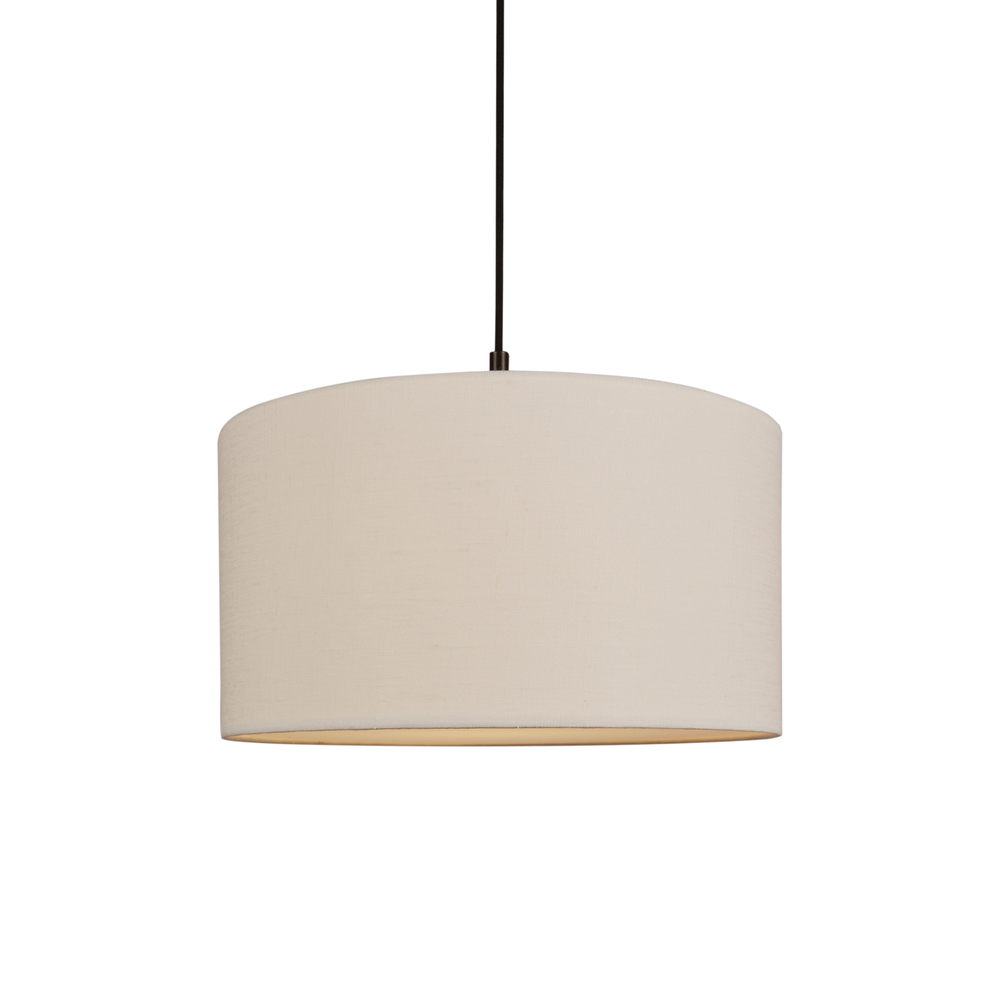 Soft Ø44 Hvid/bronze loftslampe Fra Belid - Soft pendellampe er en stilfuld lampe med en bl&oslash;dt afrundet form, der skaber et varmt og behageligt lys.
