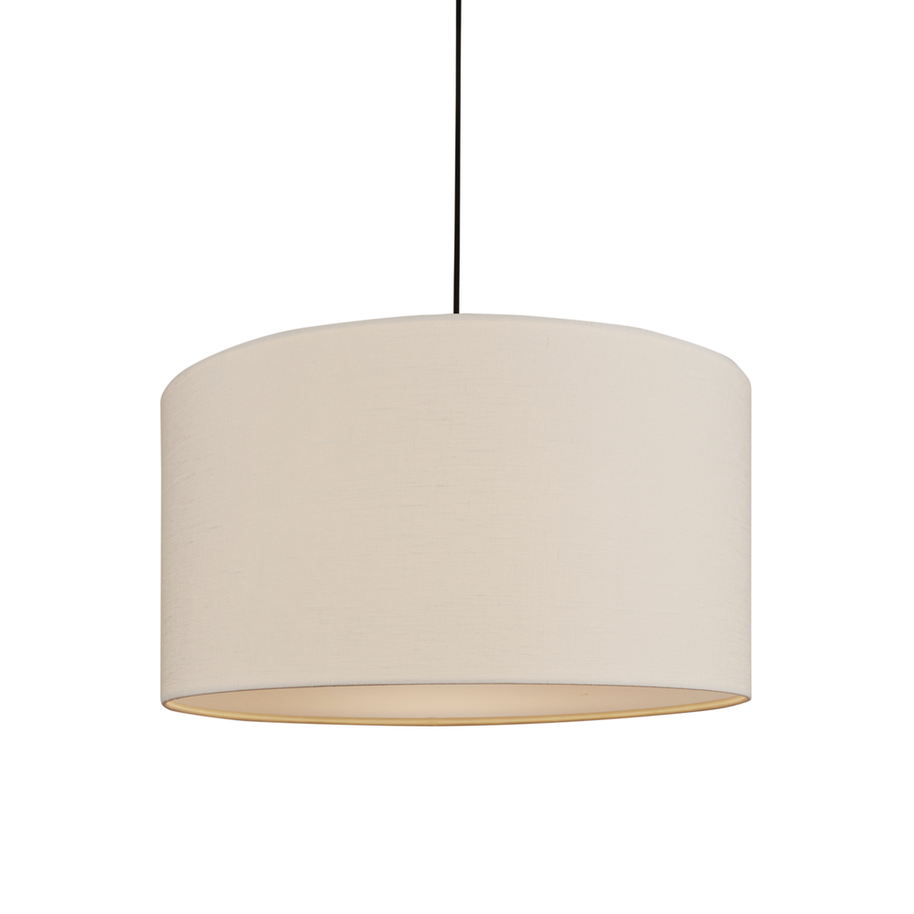 Soft Ø60 Hvid/bronze loftslampe Fra Belid - Soft pendellampe er en stilfuld lampe med en bl&oslash;dt afrundet form, der skaber et varmt og behageligt lys.