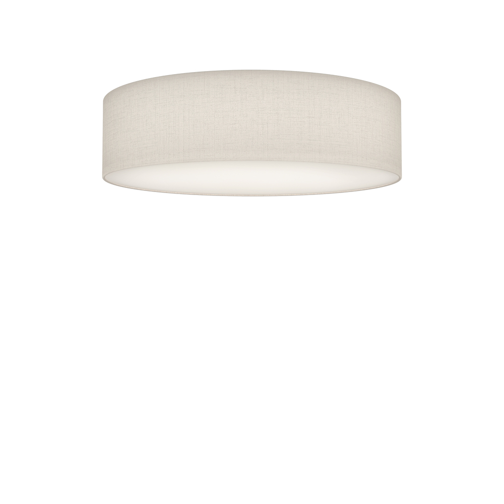Zoom billede af Soft Ø44 Hvidt linned plafond Fra Belid - Soft er en stilfuld loftslampe, der spreder et bl&oslash;dt og behageligt lys i rummet.