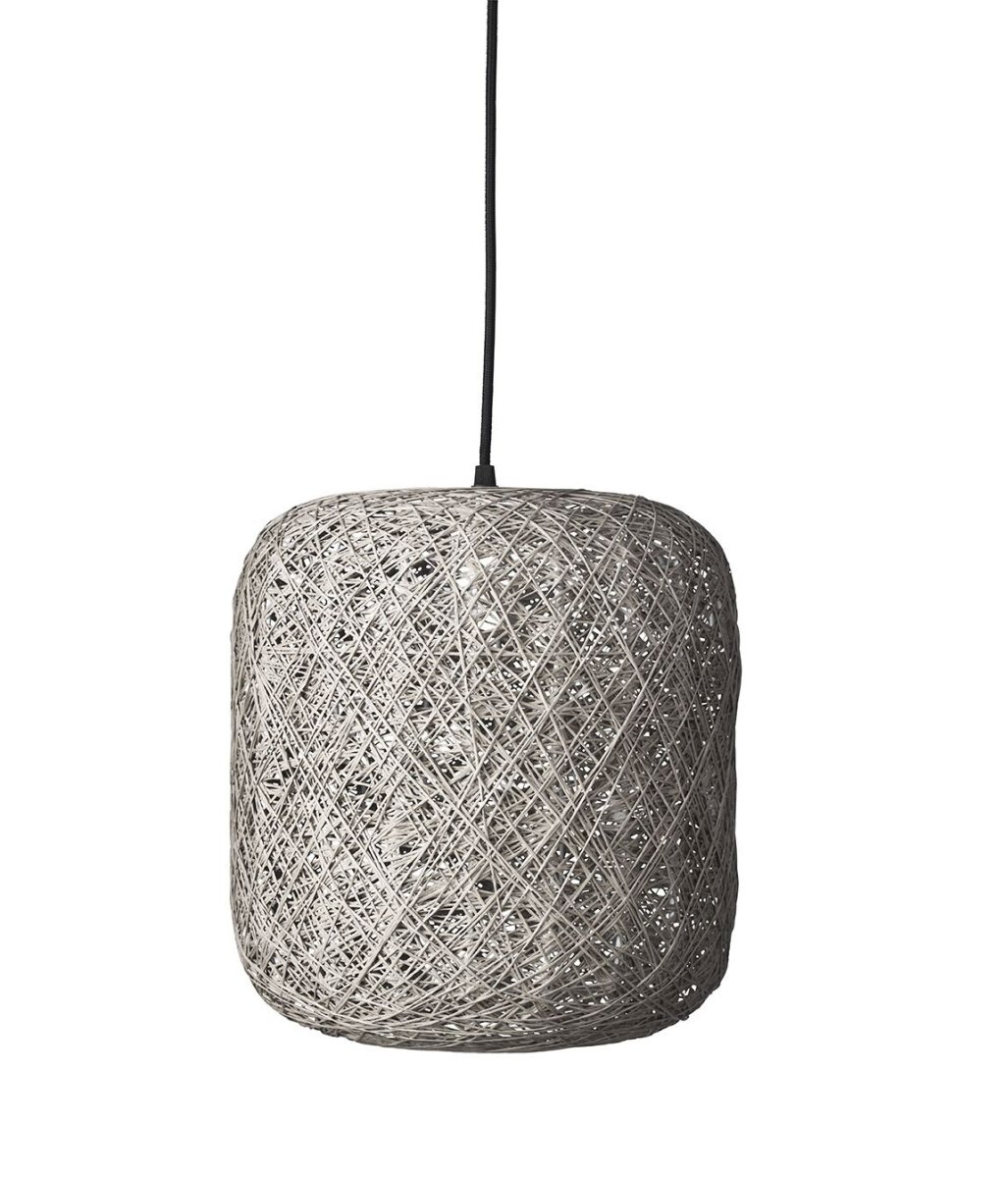 Spin Ø30 Grå loftslampe Fra Dyberg Larsen - Lampan finns i tre olika storlekar, och denna variant &auml;r den minsta i serien.
