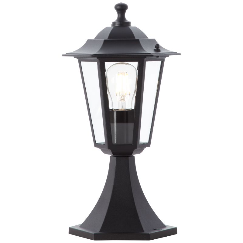 Carleen 36cm Sort Fra Brilliant - Den er nem at placere, hvor der allerede er en fod, og bliver et diskret, men funktionelt element i udemiljøet.