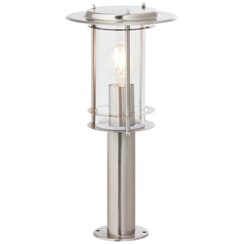 York 40cm Stål pullerter Fra Brilliant - York er en kompakt metalpullert med en rustfri stålfinish, der passer perfekt til vægge, små vægge eller terrasser.