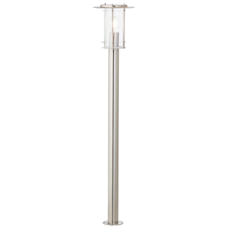 York 100cm Stål pullerter Fra Brilliant - York er en praktisk og dekorativ metalpullert i rustfrit stål, der er designet til at oplyse stier og blomsterbede i haven.