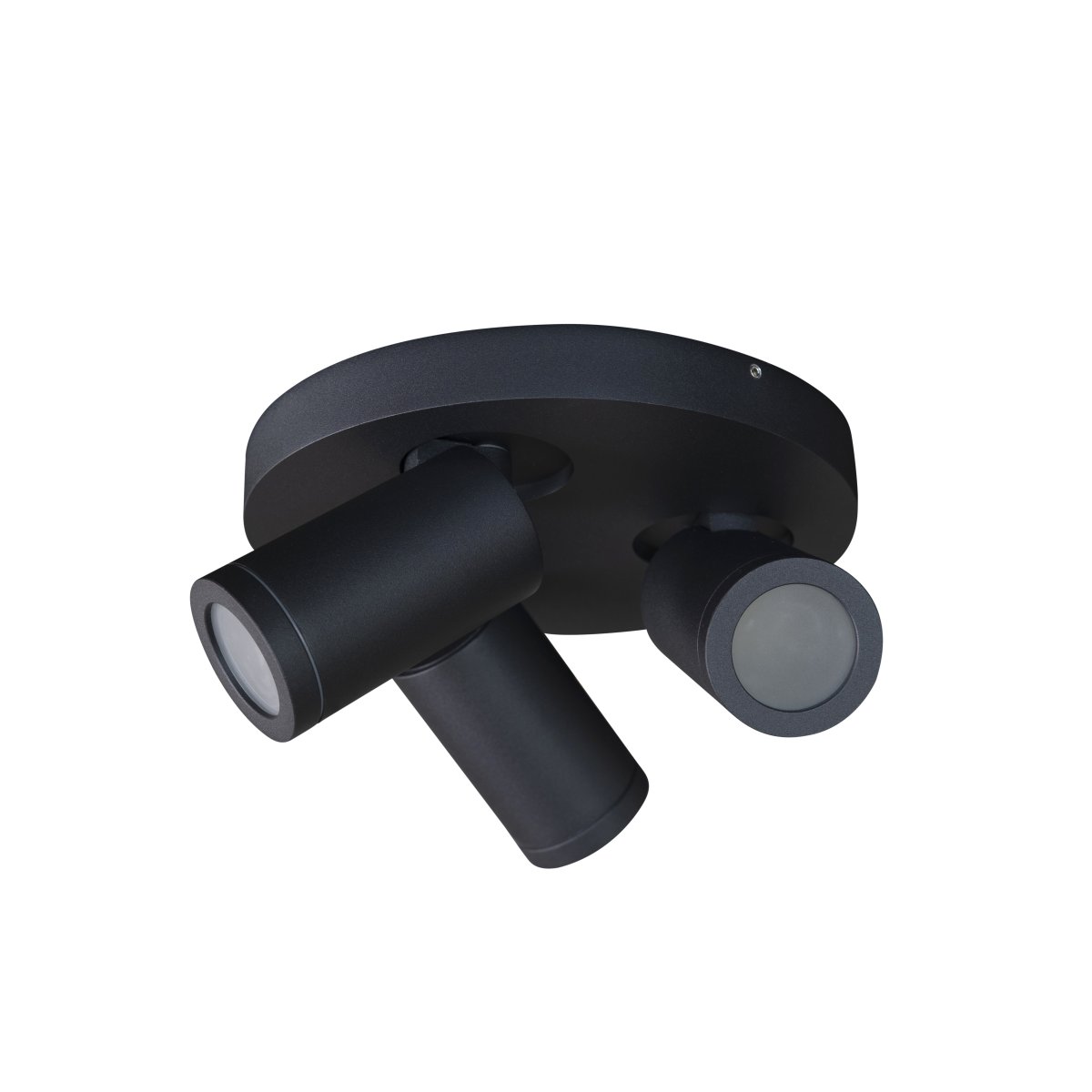 Torsö Ø22 Sort badeværelseslampe Fra Armaturhantverk - Denne stilfulde badeværelsesspot i sort design er perfekt til at give dit badeværelse et moderne og funktionelt lys.