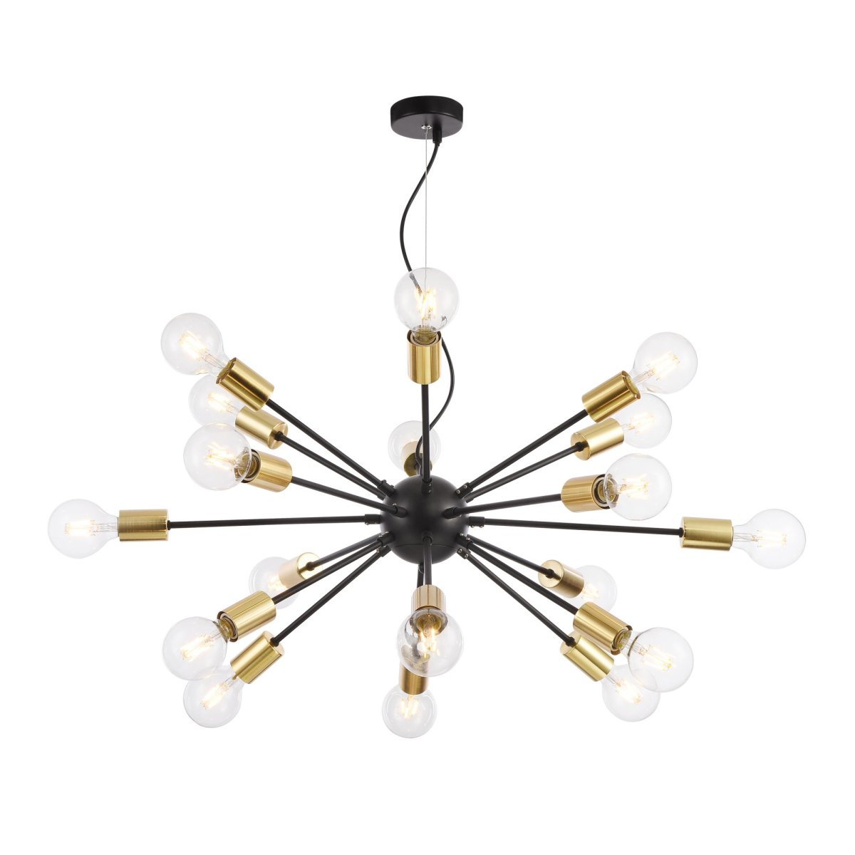 Jackson Ø98 Sort loftslampe Fra Maytoni - Denne iøjnefaldende loftslampe i industriel stil er en fed og moderne funktion, der vil tage dit hjem til næste niveau.