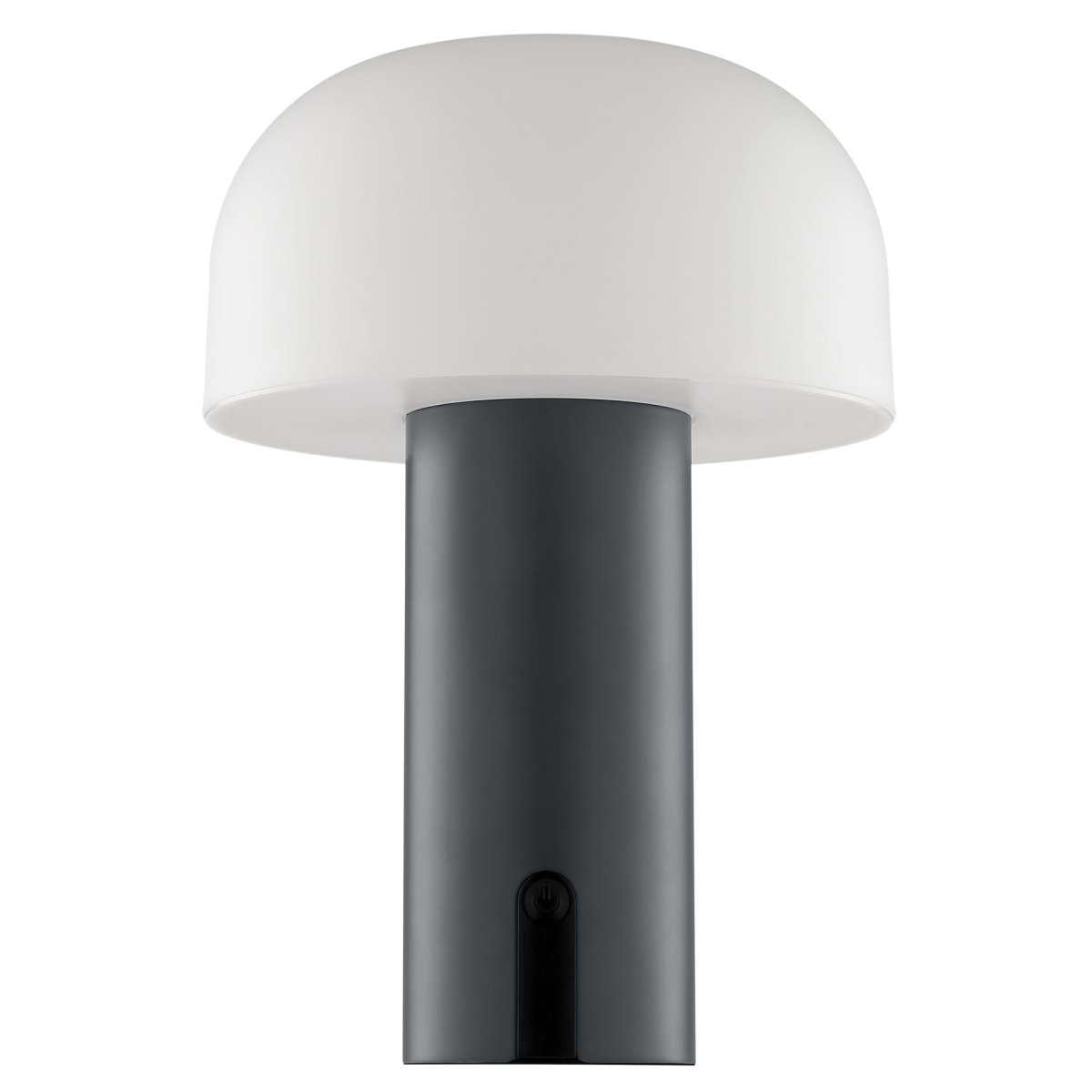 Mattis 20cm Grå bærbar Fra Brilliant - Mattis er en stilfuld og b&aelig;rbar bordlampe, der kombinerer moderne design med praktisk funktion.