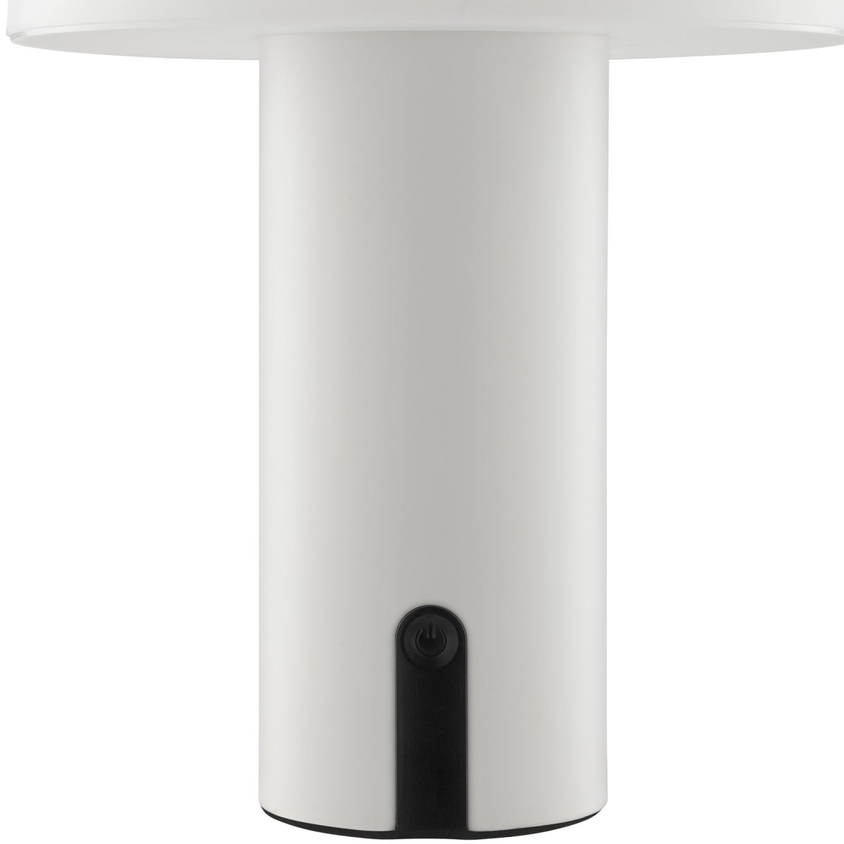 Mattis 20cm Cremet hvid bærbar Fra Brilliant - Mattis er en stilfuld og b&aelig;rbar bordlampe, der kombinerer moderne design med praktisk funktion.