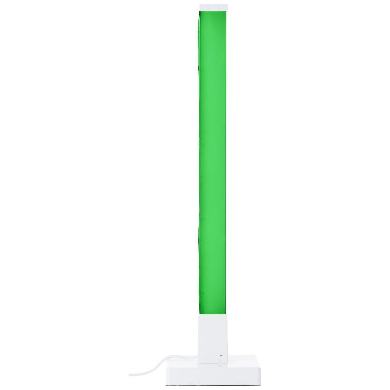 Neele 50cm Hvid bordlampe Fra Brilliant - Med RGB LED har du adgang til en bred vifte af farver og effekter, så du nemt kan tilpasse lyset til dit humør og din lejlighed.