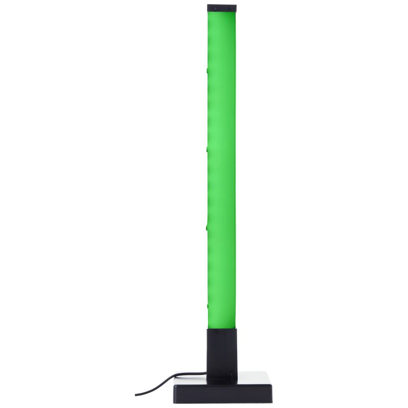 Neele 50cm Sort bordlampe Fra Brilliant - Med RGB LED har du adgang til en bred vifte af farver og effekter, s&aring; du nemt kan tilpasse lyset til dit hum&oslash;r og din lejlighed.