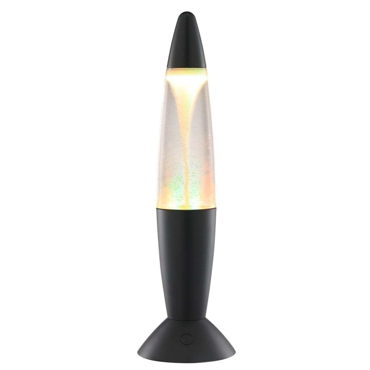 Stormlight 36cm Sort børnelampe Fra Brilliant - Stormlight er en dekorativ, bærbar bordlampe, der kombinerer det klassiske retrodesign af en lavalamp med en fascinerende tornadoeffekt.