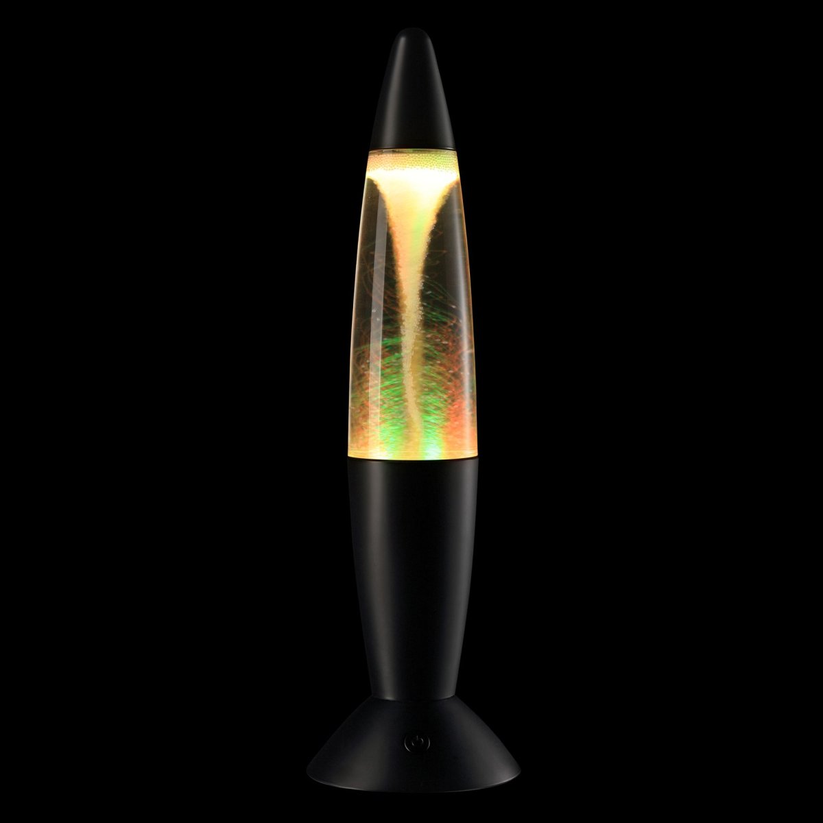 Stormlight 36cm Sort børnelampe Fra Brilliant - Stormlight er en dekorativ, bærbar bordlampe, der kombinerer det klassiske retrodesign af en lavalamp med en fascinerende tornadoeffekt.