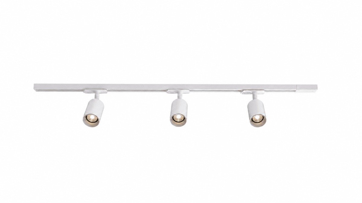 Forma 3-sæt Hvid Fra Nordic Lighting - Pakken indeholder:1 m skinne, 1 stk.