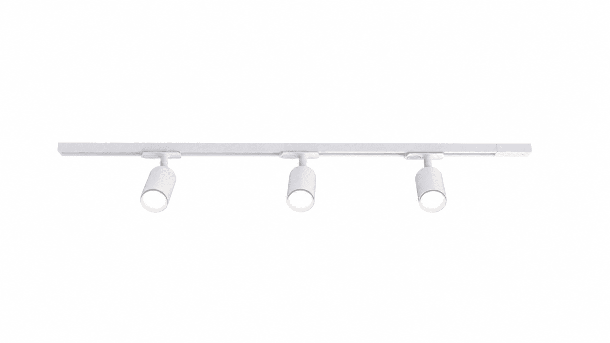 Forma 3-sæt Hvid Fra Nordic Lighting - Pakken indeholder:1 m skinne, 1 stk.