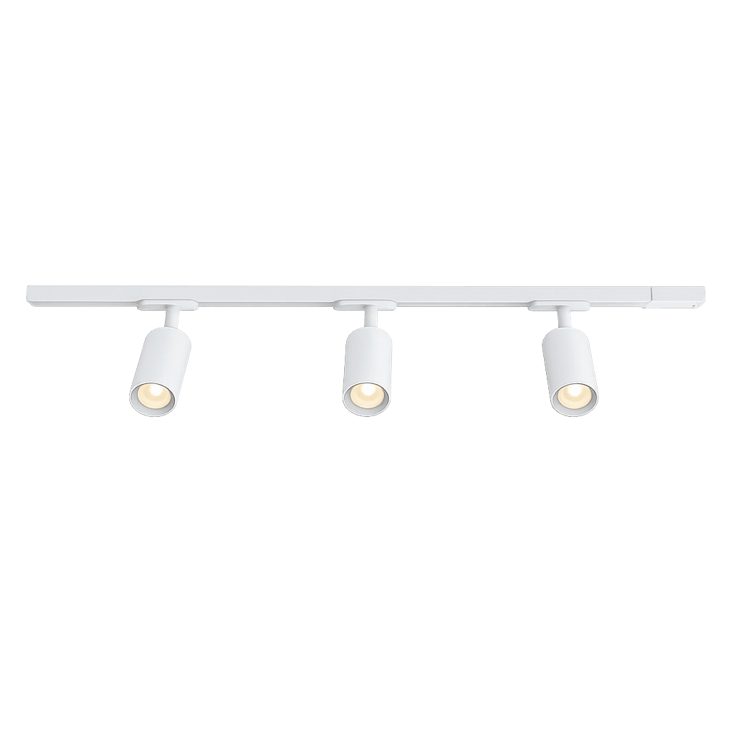 Forma 3-sæt Hvid Fra Nordic Lighting - Pakken indeholder:1 m skinne, 1 stk.