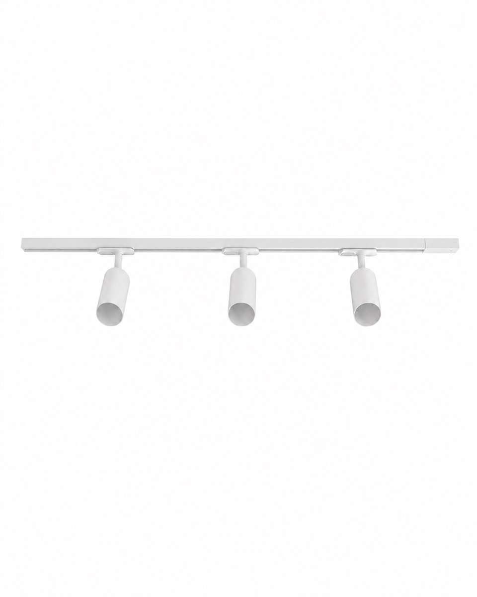 Forma 3-sæt Hvid Fra Nordic Lighting - Pakken indeholder:1 m skinne, 1 stk.
